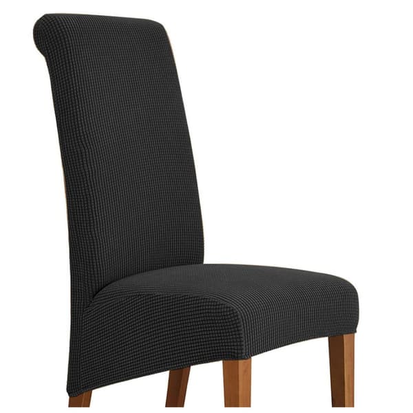 KLÄDSEL till OBLIQUE XXL-fåtölj, svart jacquard