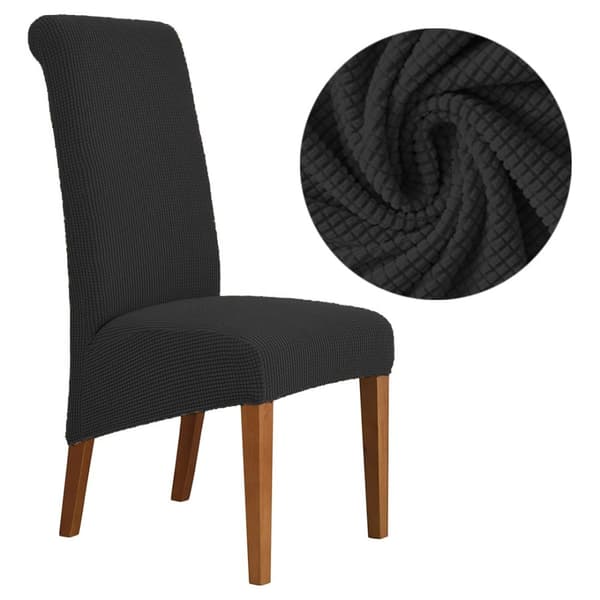 KLÄDSEL till OBLIQUE XXL-fåtölj, svart jacquard