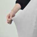 Pikkukuva 3 / 11: PÄÄLLINEN tuoli PAKSU SAMETTI VAALEANHARMAA koko L SUURI KORKEA SELKÄNOJA 70cm