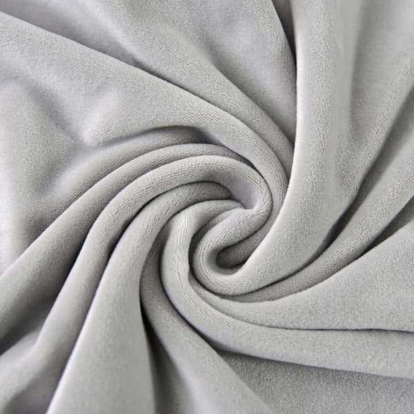 PÄÄLLINEN tuoli PAKSU SAMETTI VAALEANHARMAA koko L SUURI KORKEA SELKÄNOJA 70cm