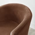 Pikkukuva 3 / 9: Club-nojatuolin päällinen, velour, ruskea