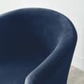 Pikkukuva 3 / 9: Club-nojatuolin päällinen, velour, tummansininen