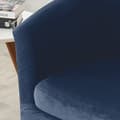 Pikkukuva 4 / 9: Club-nojatuolin päällinen, velour, tummansininen