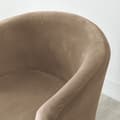 Pikkukuva 3 / 9: Club-nojatuolin päällinen, sametti, beige, cappuccino