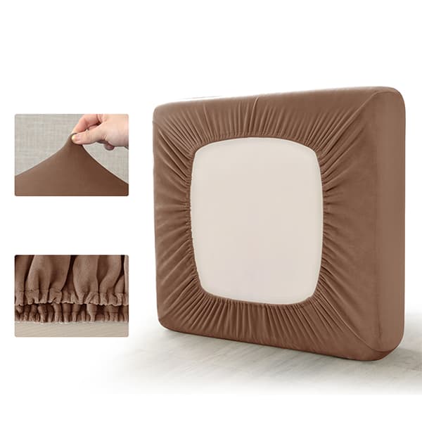 Sohvan istuinpäällinen, SAMETTI, RUSKEA 50-65cm