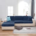 Pikkukuva 7 / 10: Sohvan istuinpäällinen, SAMETTI, TUMMANSININEN 50-65cm