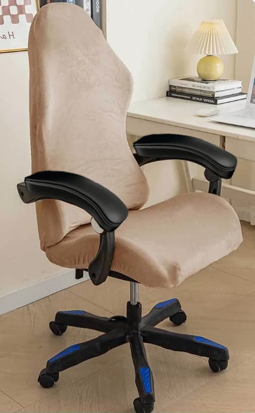 ELASTISKT ÖVERDRAG FÖR GAMINGSTOL VELVET CAMEL gamingstol