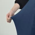 Pikkukuva 4 / 11: PÄÄLLINEN tuoli, PYÖREÄ SELKÄNOJA, velour, TUMMANSININEN
