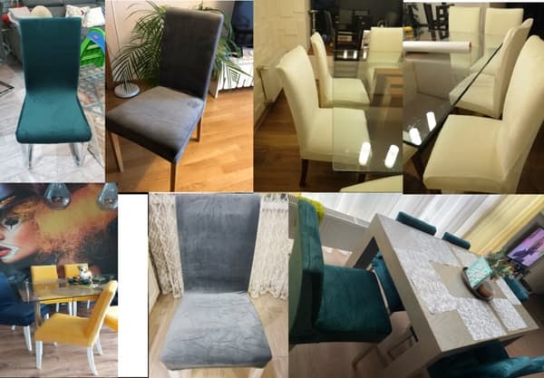 PÄÄLLINEN tuoli PYÖREÄ SELKÄNOJA sametti MUSTA