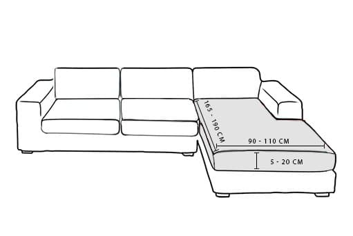 Betræk til SENG, SOFA, HJØRNESOFA fløjl, beige, cappuccino