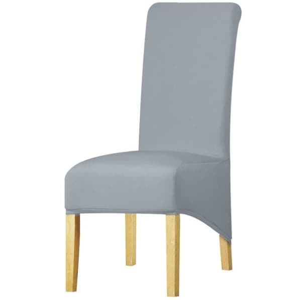 PÄÄLLINEN OBLIQUE-TUOLILLE XXL SILEÄ VAALEANHARMAA