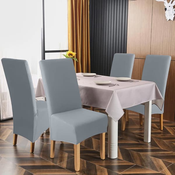 PÄÄLLINEN OBLIQUE-TUOLILLE XXL SILEÄ VAALEANHARMAA