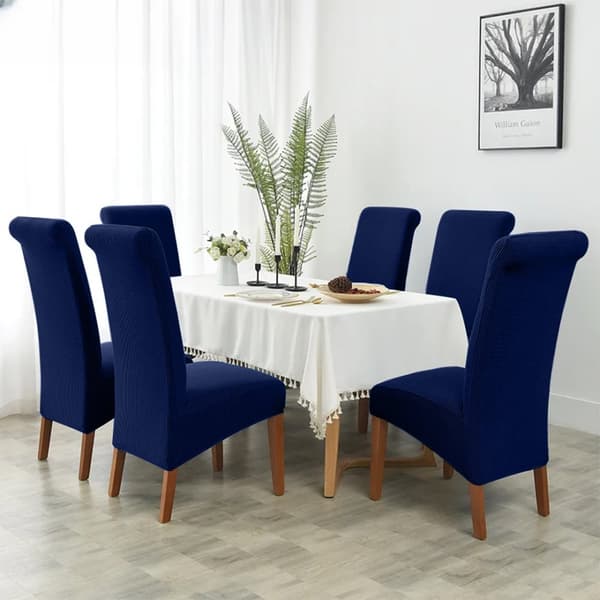 PÄÄLLINEN OBLIQUE XXL -tuoliin, tummansininen jacquard