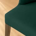 Pikkukuva 6 / 11: TOSCANA samettinen tuolinpäällinen PAKSU SAMETTI PULLOVIHREÄ