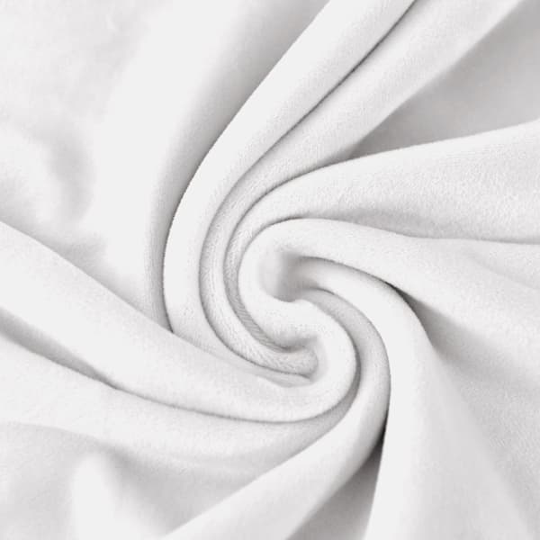 PÄÄLLINEN OBLIQUE-tuoli XXL valkoinen SAMETTI