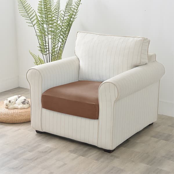 Sohvan istuinpäällinen, SAMETTI, RUSKEA 100-125cm
