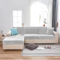 Pikkukuva 7 / 10: Sohvan istuinpäällinen, SAMETTI, VAALEANHARMAA 100-125cm