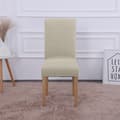 Miniatyrbillede 3 af 11: BETRÆK stol JACQUARD PRÆGNINGSMØNSTER F CREME plys TYK