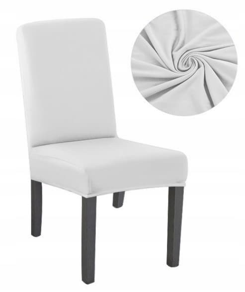 Tuolin päällinen Valkoinen SMOOTH universaali