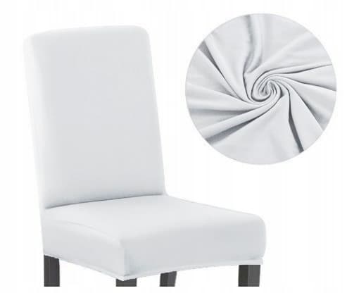 Tuolin päällinen Valkoinen SMOOTH universaali