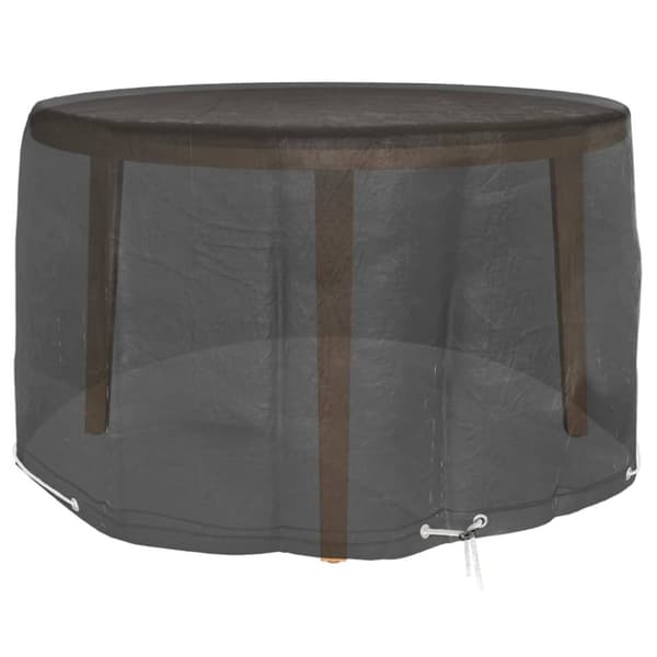 Överdrag för trädgårdsmöbler 6 öljetter Ø125x75 cm