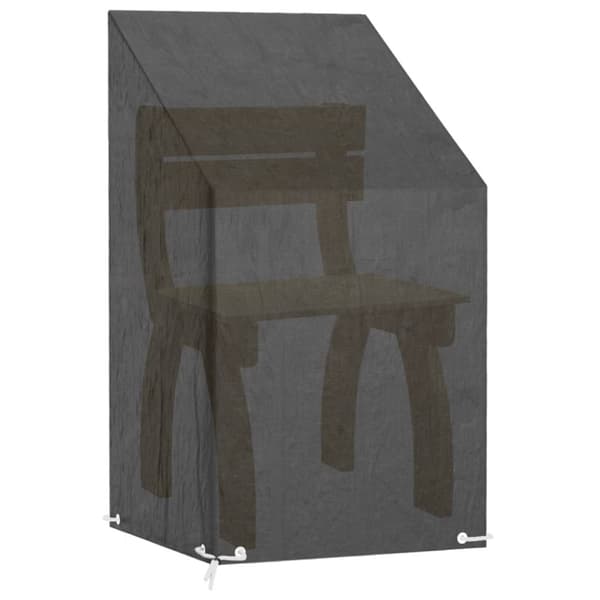 Överdrag för trädgårdsmöbler 8 ölj. 65x65x80/120 cm polyeten