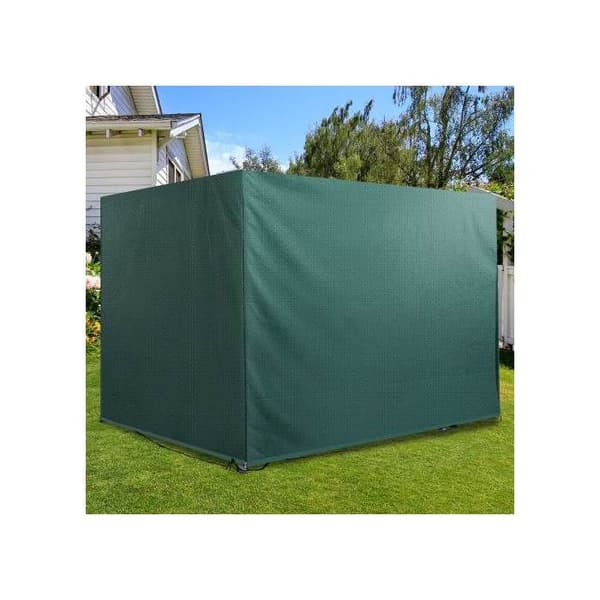 Outsunny® vattentät UV-skyddsöverdrag 215x155x150 cm för möbler och trädgård