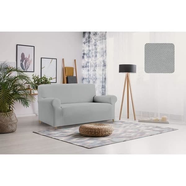 Sogni e Capricci Pretty Sofföverdrag, ljusgrå, 3-sits - CD-PR-GRIGIO CHIARO-3P