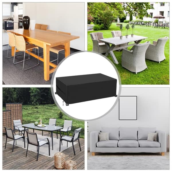 Lollanda Garden Furniture Cover – vedenpitävä ja UV-kestävä suojapäällinen pöydille, tuoleille ja terassikalusteille