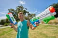 Miniatyrbillede 2 af 9: ZURU X-SHOT Warfare Fast-Fill Water Blaster, Blue