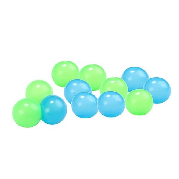 Toi-Toys Glow Kast Glow In The Dark Kugler 12 stk