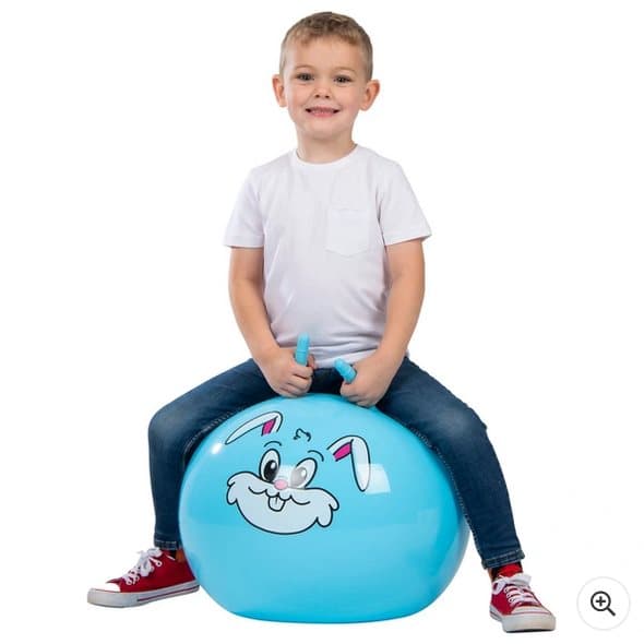 Blue Bunny Bouncy Hopper