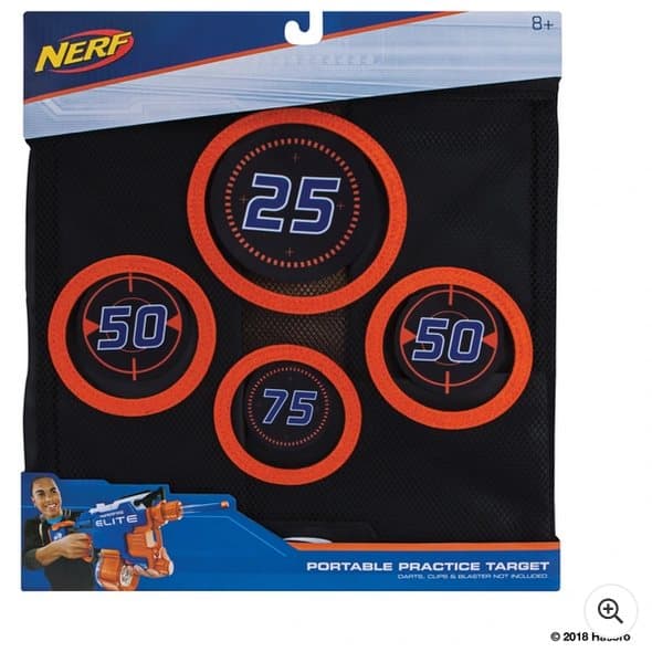 NERF Elite Portable Mesh Target Fun Game