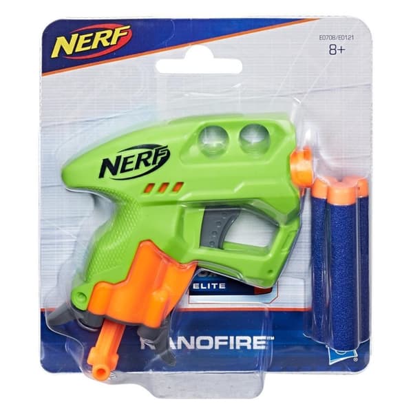 Nerf Nano Fire + 3 tikanlajitelmaa
