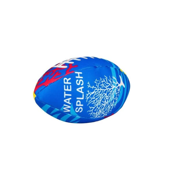 Summertime Soft Water Splash Mini Rugby Ball Geel/Blue W
