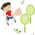 Miniatyrbild 3 av 6: Racquet Set Colorbaby Exterior 4-in-1 20 x 43,5 x 0,5 cm (4 Units)