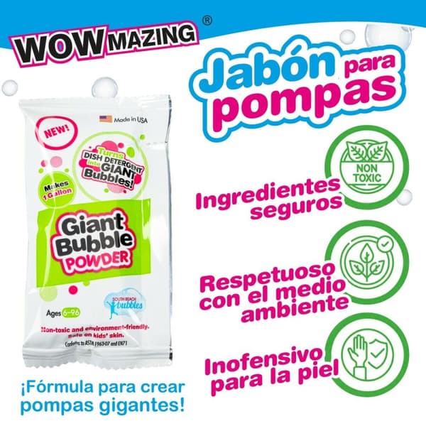 gigantic Bubble Blowing Game WOWmazing 41 cm (24 Units)