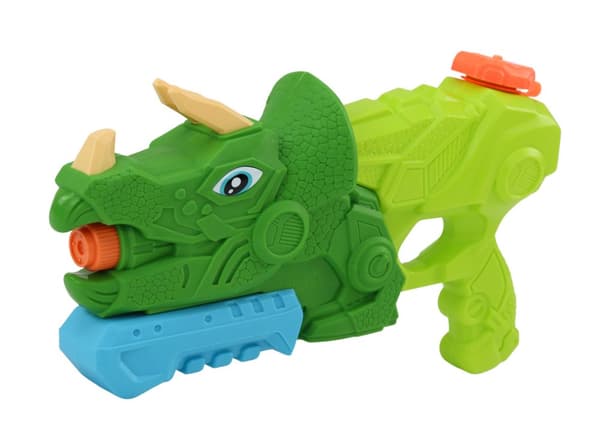 Vandpistol Dinosaur Grøn Triceratops 1000 ml Rækkevidde 7m