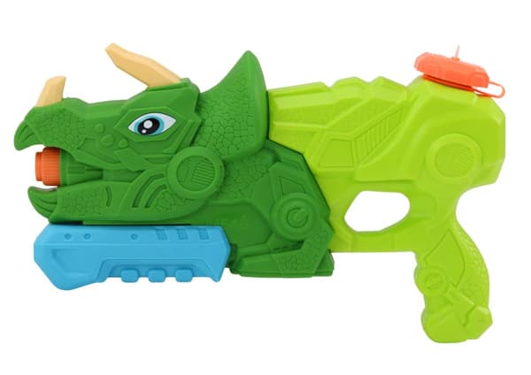 Vandpistol Dinosaur Grøn Triceratops 1000 ml Rækkevidde 7m