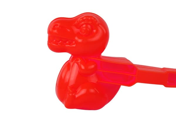 Snow Maker Snowball Machine Rød Dinosaur