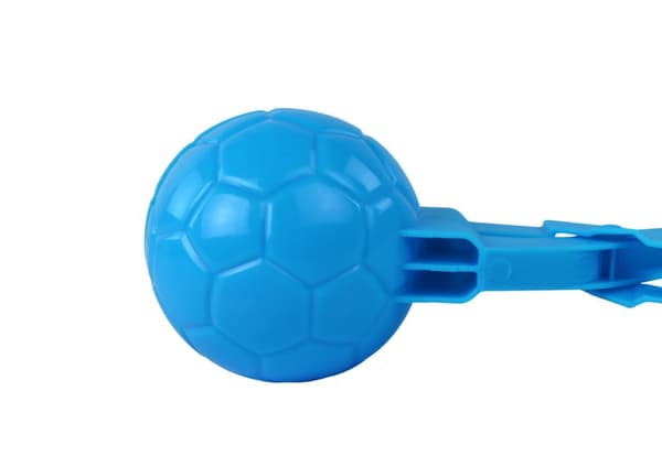 Snow Machine Snowball Machine Mønster Bolde Blå 20cm x 5cm x5cm