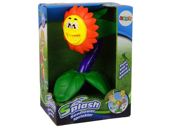 Trädgård fontän för barn blomma sommar sprinkler