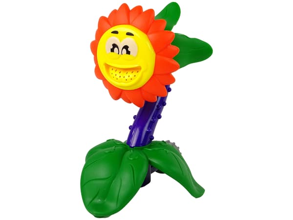 Trädgård fontän för barn blomma sommar sprinkler
