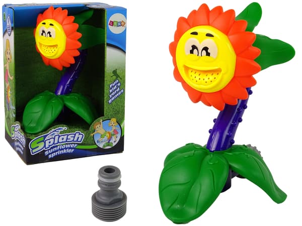 Trädgård fontän för barn blomma sommar sprinkler