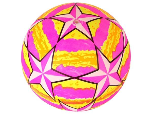 Gummiboll 22 cm Rosa
