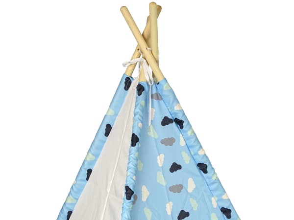 Hustält för barn Tipi Indian Clouds Waterproof Garden