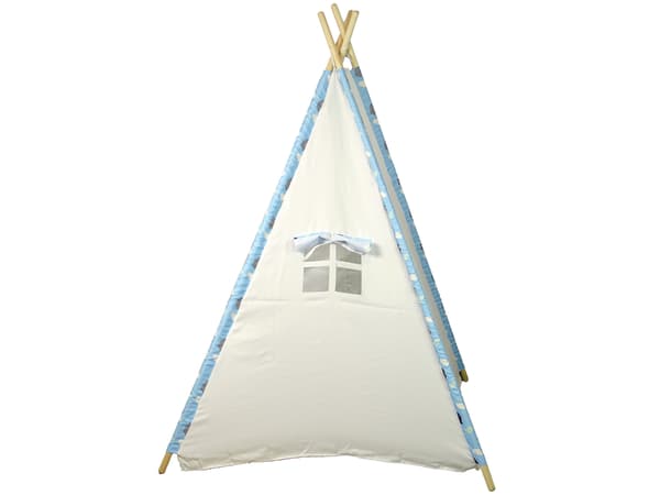 Hustält för barn Tipi Indian Clouds Waterproof Garden