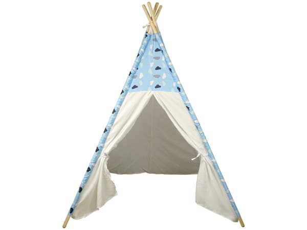 Hustält för barn Tipi Indian Clouds Waterproof Garden