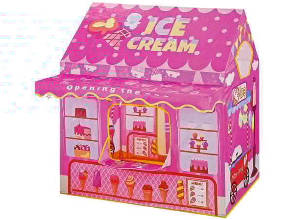 Ice Cream Princess Telt Isbar til børn Pink Lights Stars