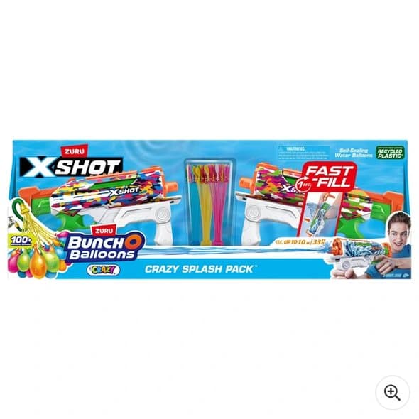 XSHOT Bunch O Balloons Crazy Splash Pack by ZURU
